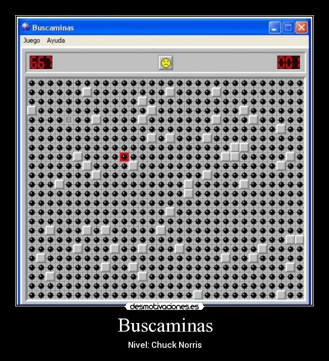 Buscaminas - Nivel: Chuck Norris