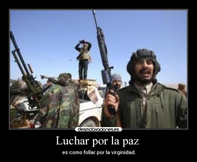 Luchar por la paz  - 