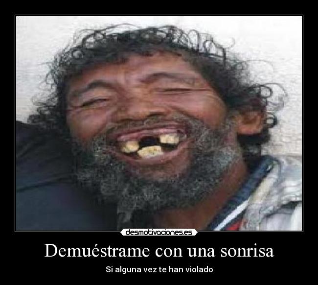 Demuéstrame con una sonrisa -