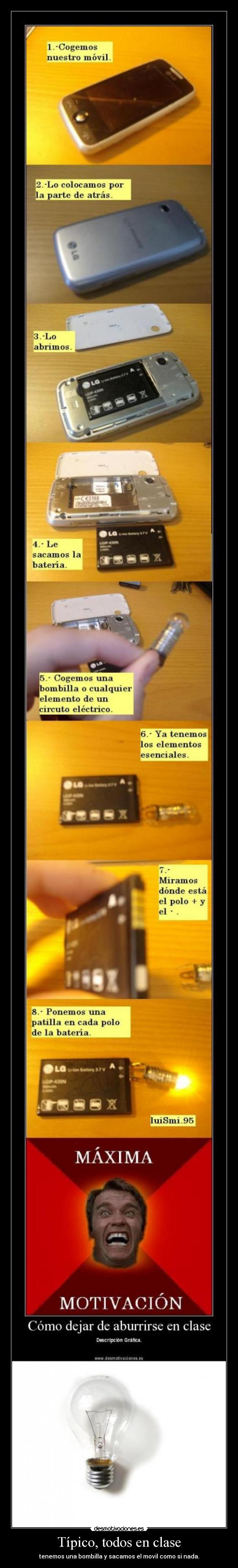 Típico, todos en clase -