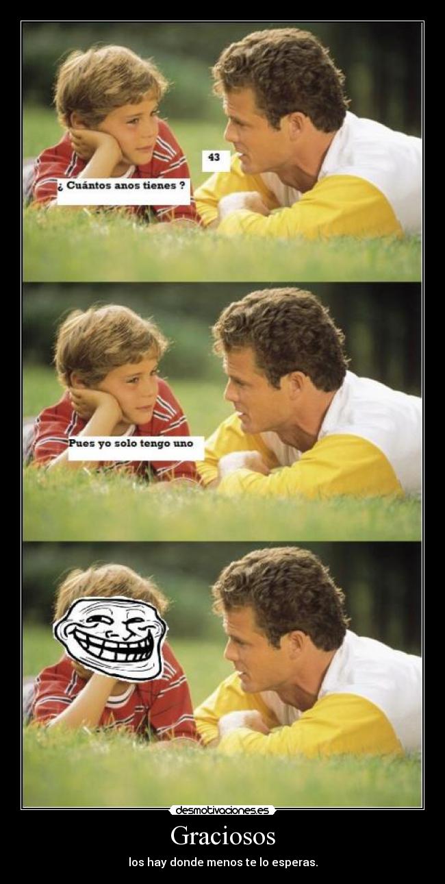 Graciosos - los hay donde menos te lo esperas.