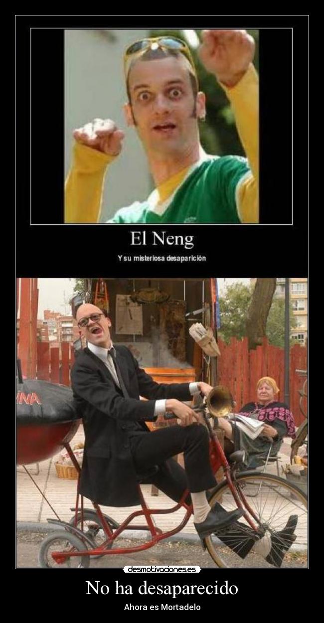 No ha desaparecido - Ahora es Mortadelo