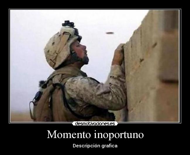 Momento inoportuno - 