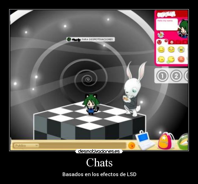 Chats - Basados en los efectos de LSD