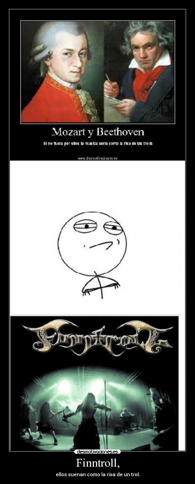 Finntroll, - ellos suenan como la risa de un trol.