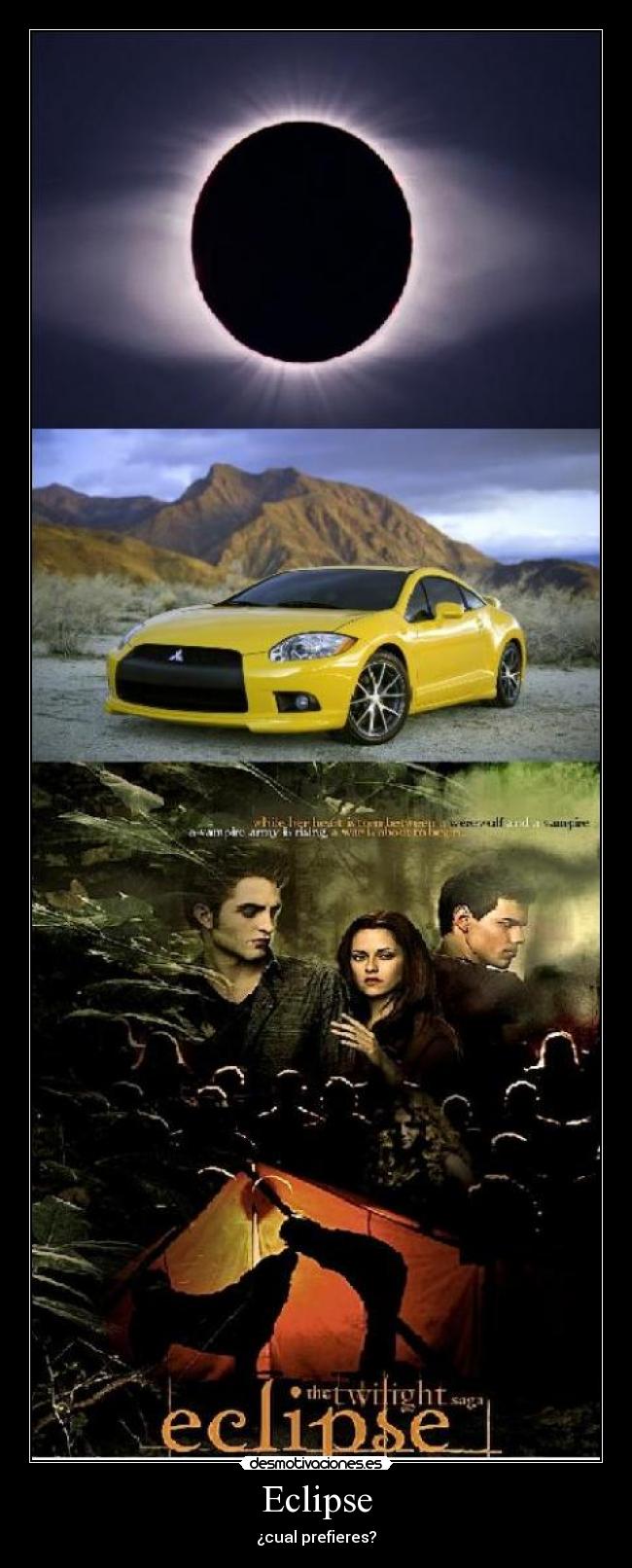 Eclipse - ¿cual prefieres?