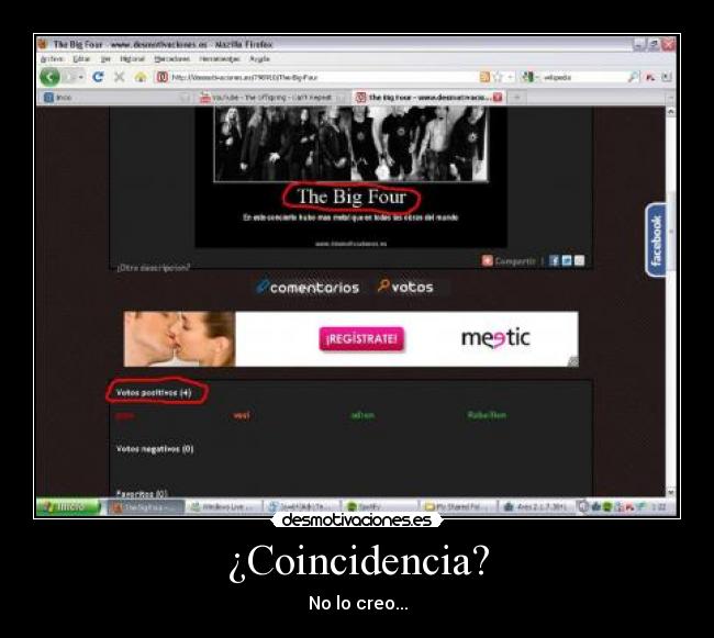 ¿Coincidencia? - No lo creo...