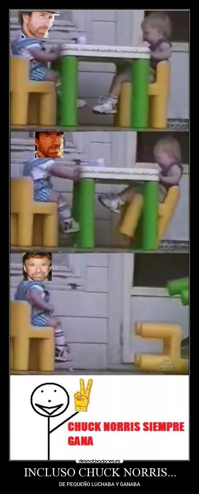 INCLUSO CHUCK NORRIS... - 