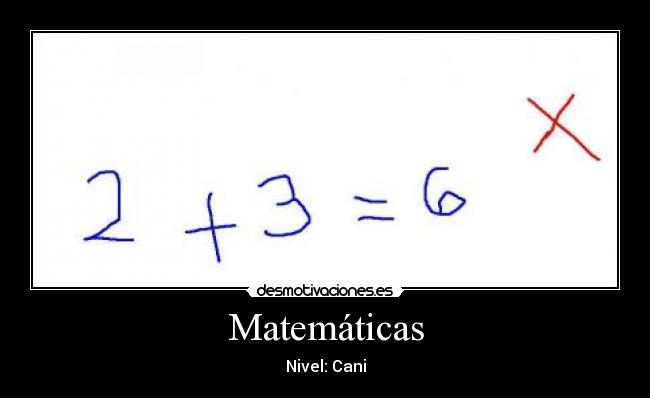 Matemáticas -
