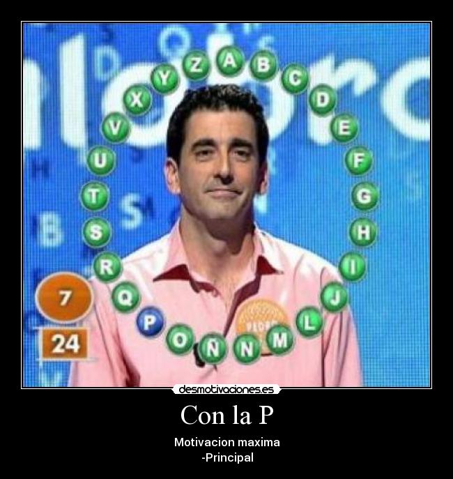 Con la P - 