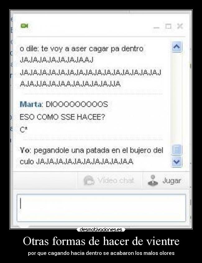 Otras formas de hacer de vientre - 