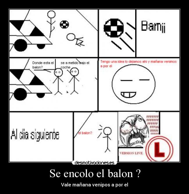 Se encolo el balon ? - 