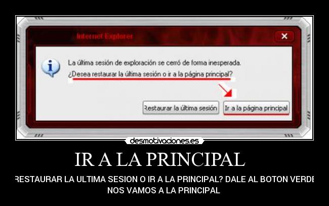 IR A LA PRINCIPAL   - 