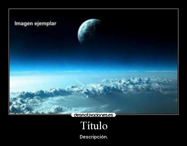 Título - Descripción.