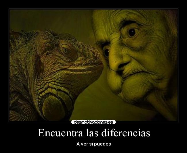 Encuentra las diferencias - A ver si puedes