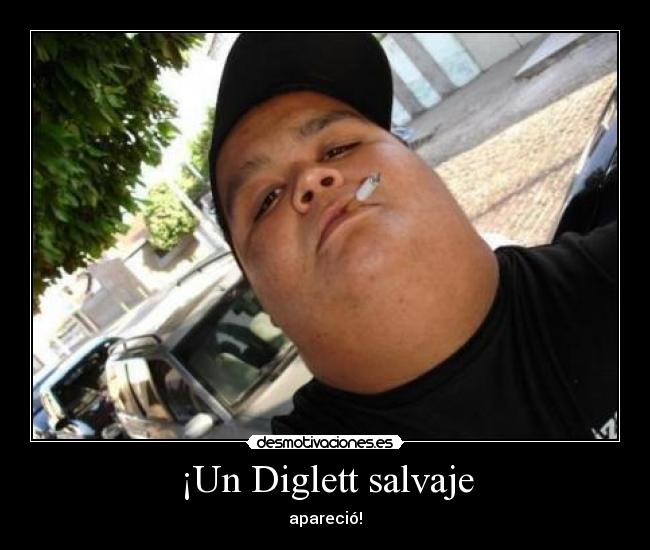 ¡Un Diglett salvaje - 