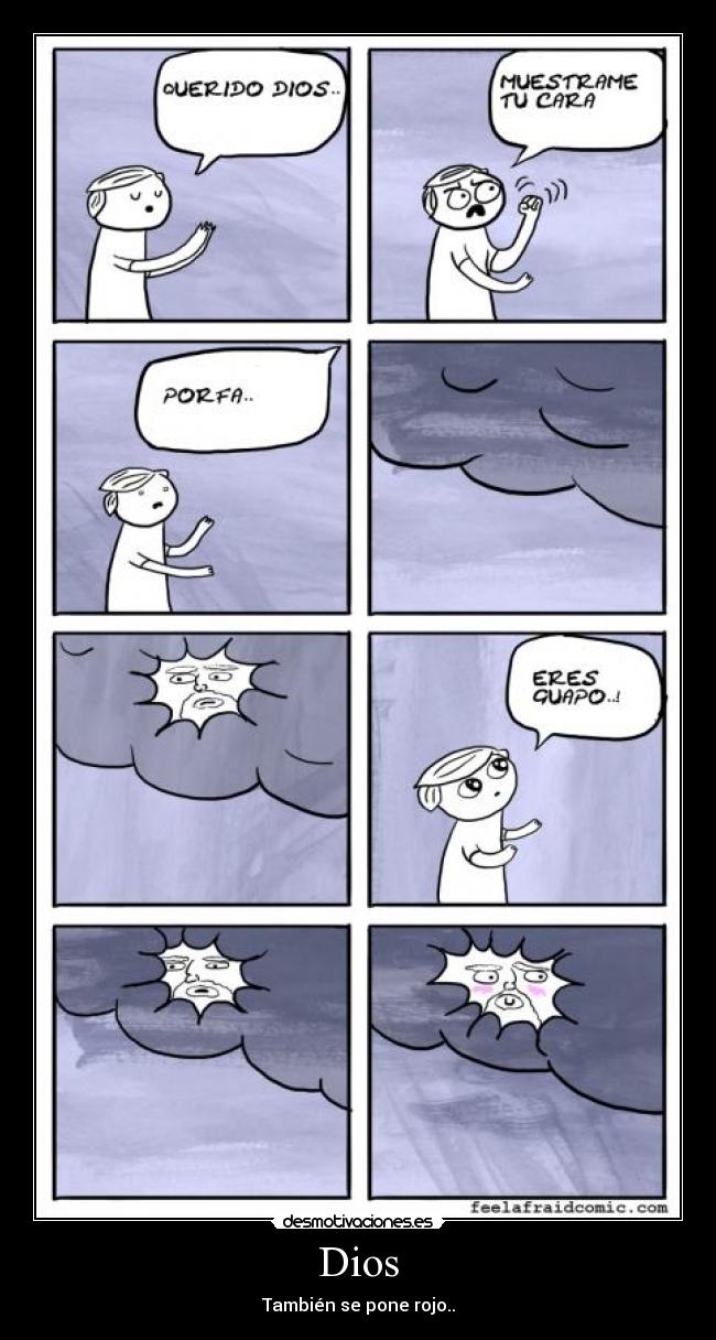 Dios - También se pone rojo..