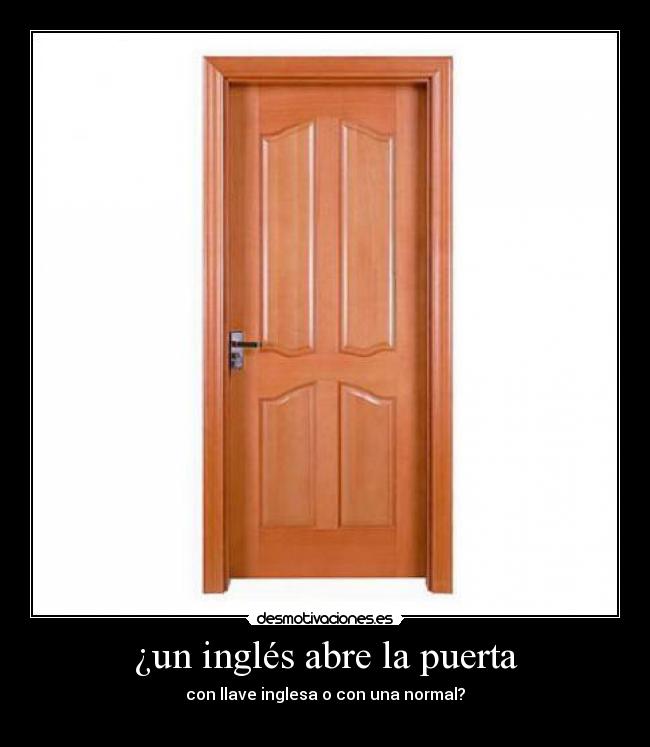Puerta en inglés