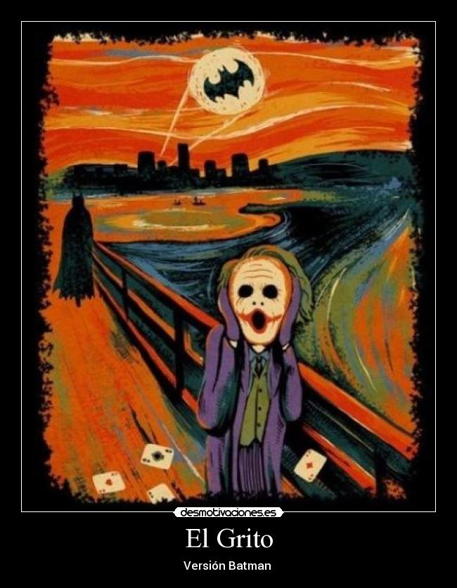 carteles grito-batman desmotivaciones