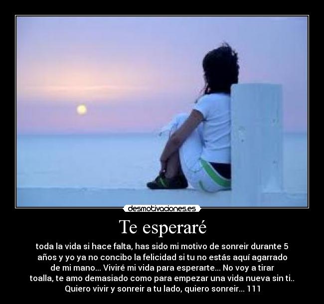 Te esperaré -