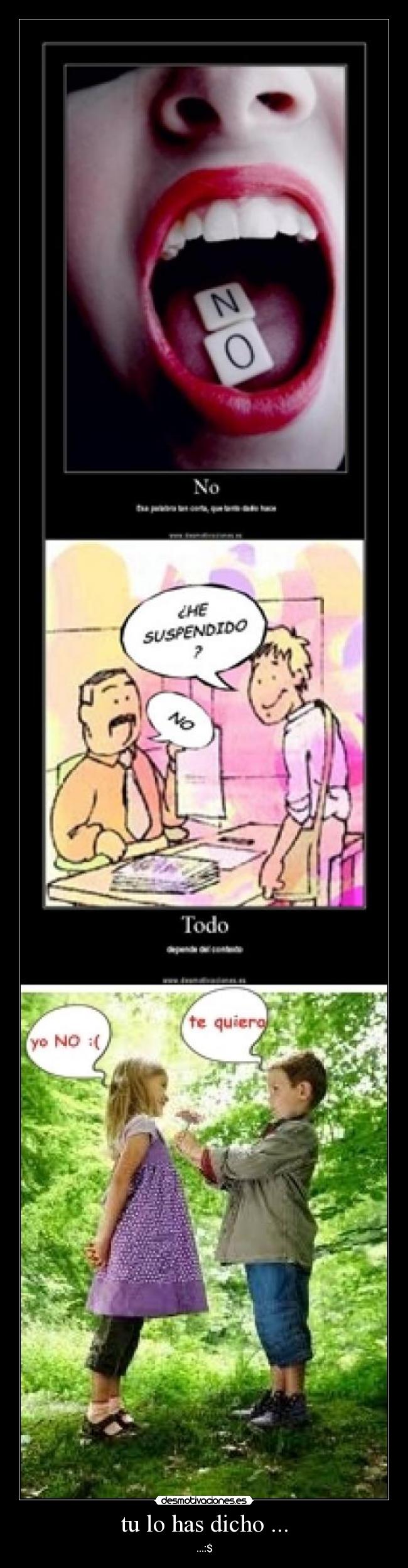 tu lo has dicho ... - 