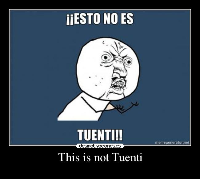 This is not Tuenti -