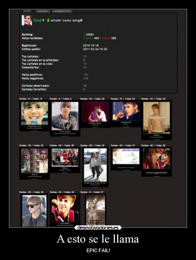 A esto se le llama - EPIC FAIL!