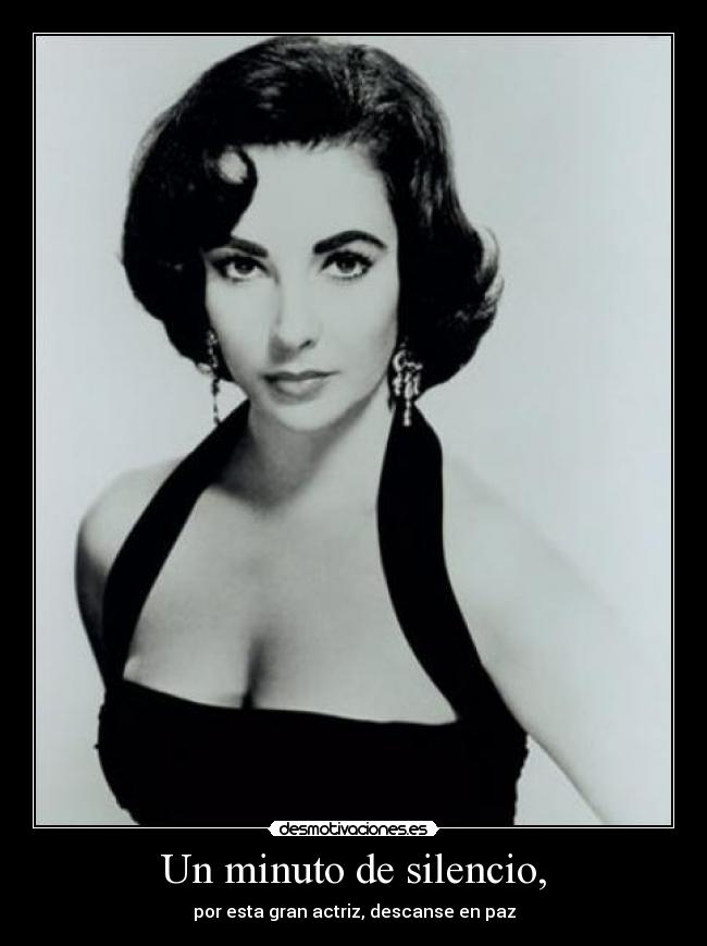 Un minuto de silencio, -