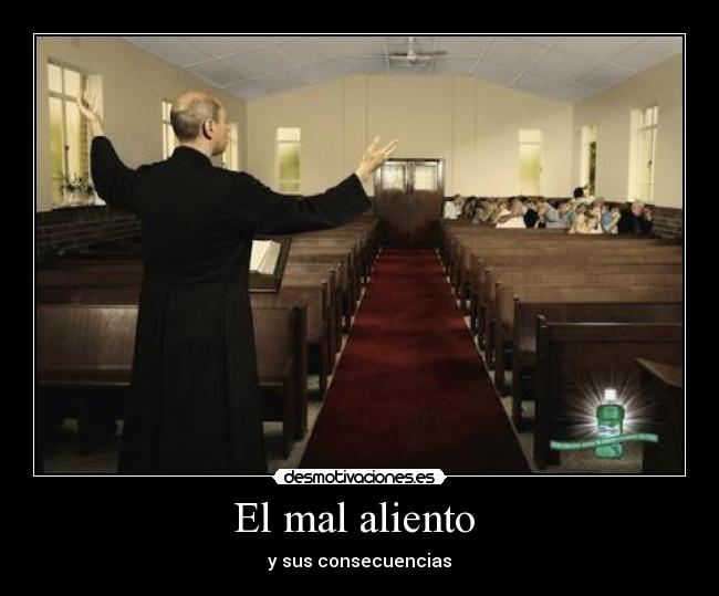 El mal aliento  - 