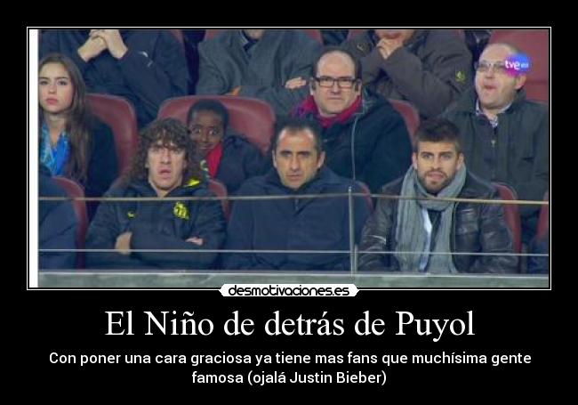El Niño de detrás de Puyol - 