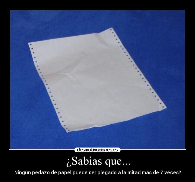 ¿Sabias que... -