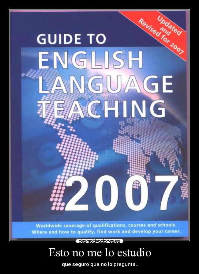 Esto no me lo estudio -