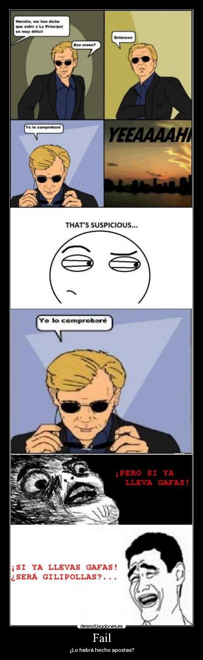 Fail - ¿Lo habrá hecho apostas?