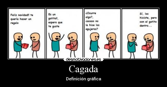 Cagada - Definición gráfica