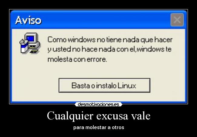 Cualquier excusa vale - 