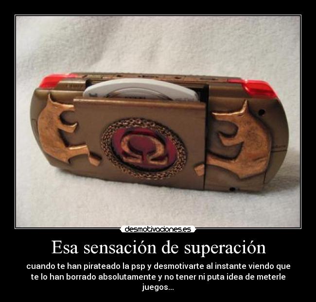 Esa sensación de superación -