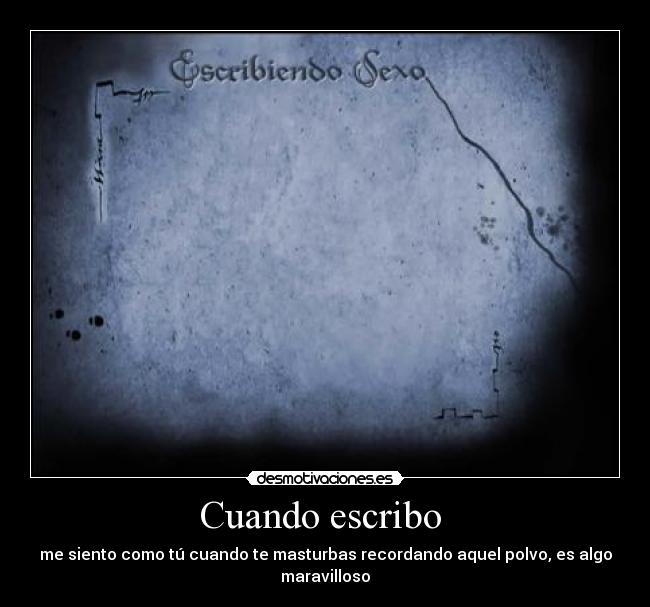 Cuando escribo  - 