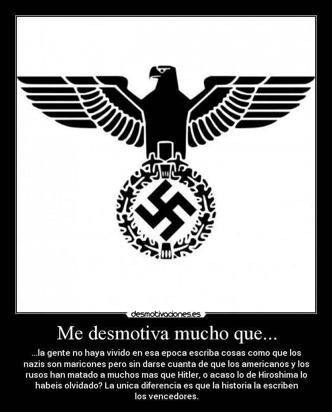 Me desmotiva mucho que... -