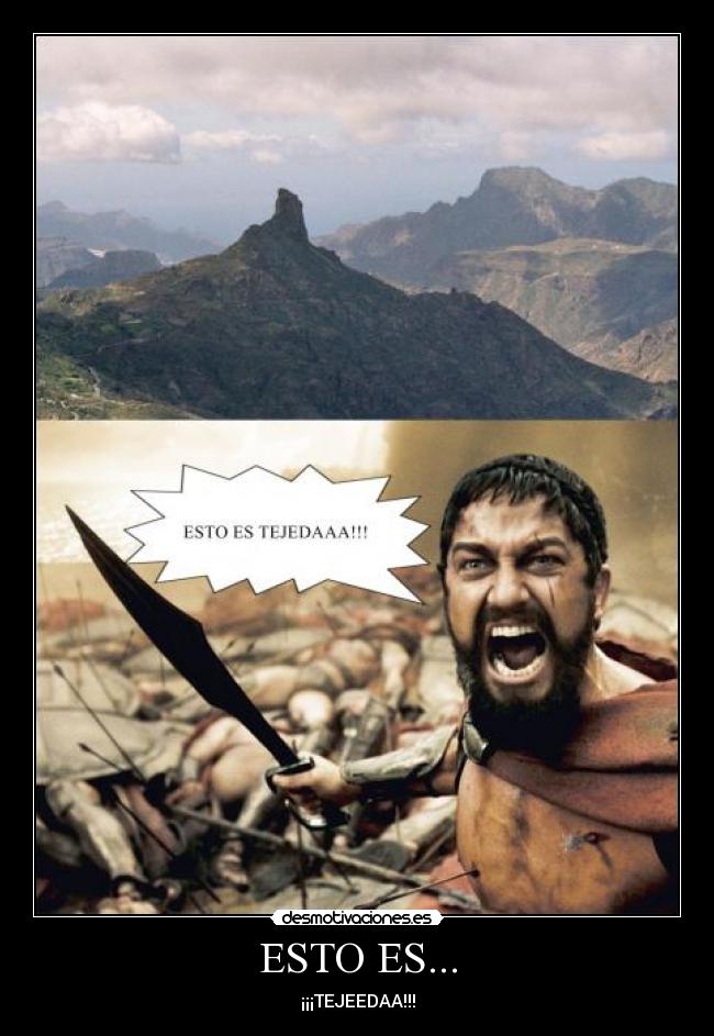 ESTO ES... - ¡¡¡TEJEEDAA!!!