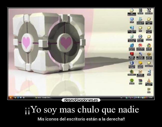 carteles iconos del escritorio derecha desmotivaciones