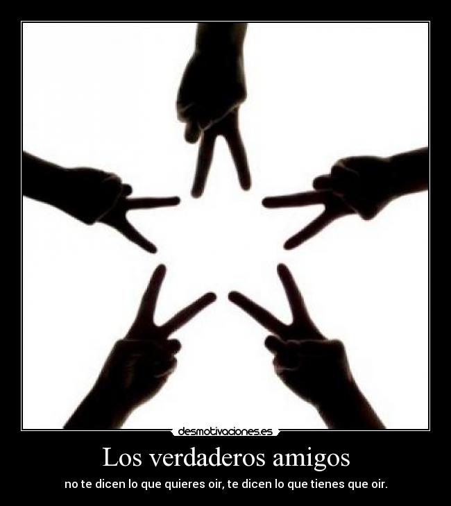 Los verdaderos amigos - 