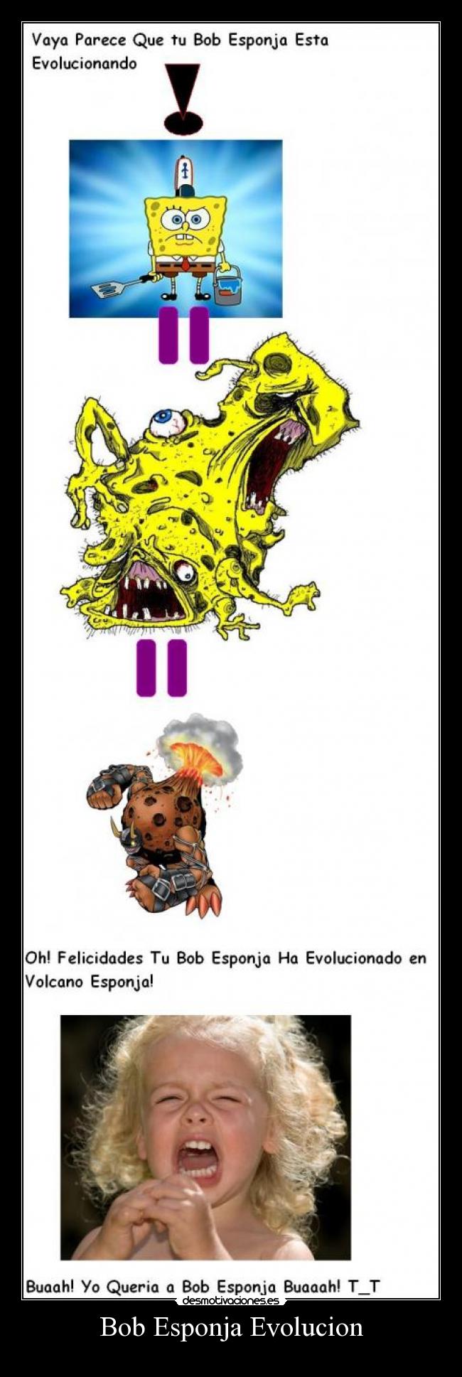 Bob Esponja Evolucion -