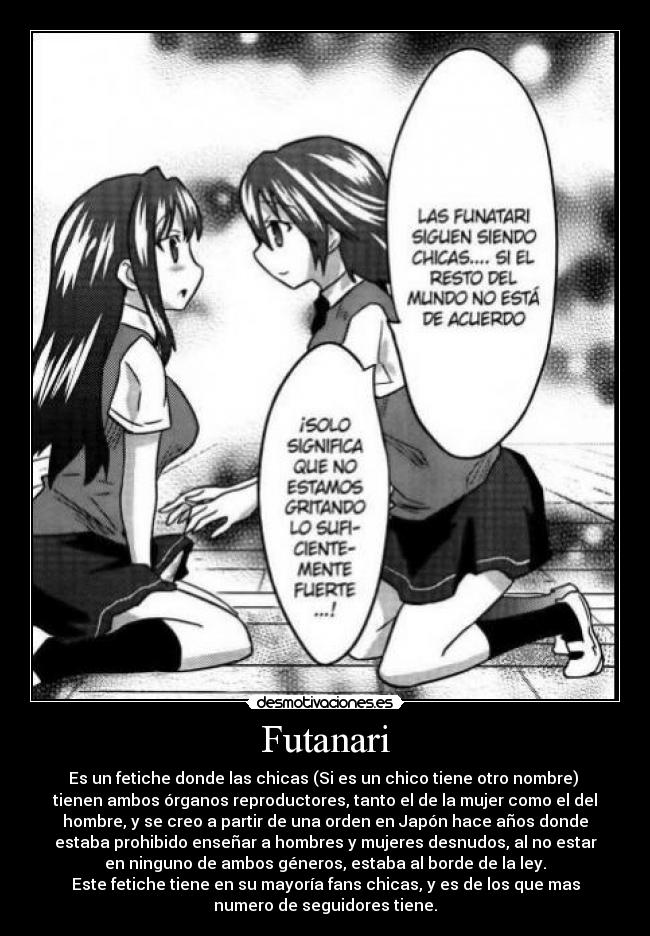 carteles futanari chica manga desmotivaciones