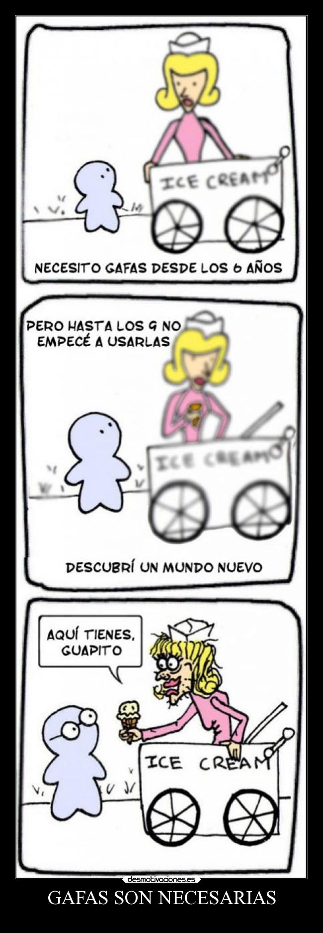 GAFAS SON NECESARIAS -