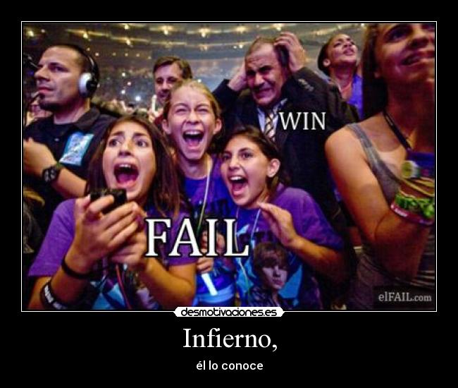 Infierno, -
