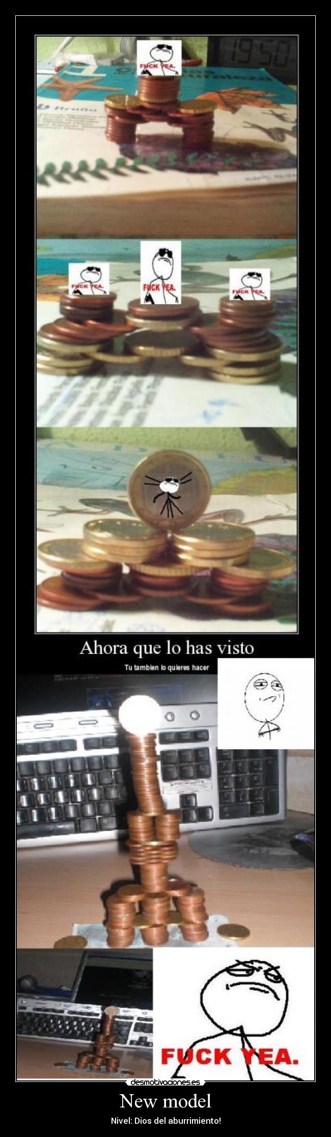 New model - Nivel: Dios del aburrimiento!