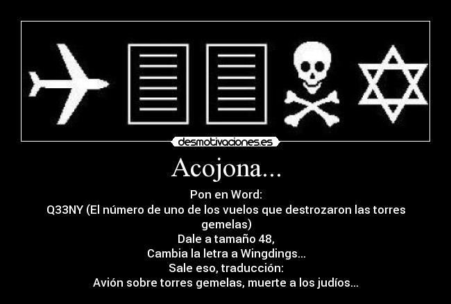 Acojona... -