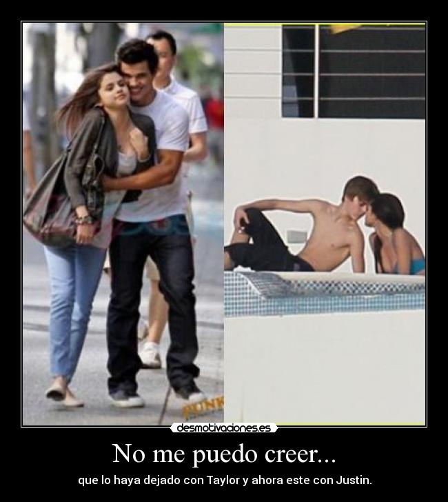 No me puedo creer... -