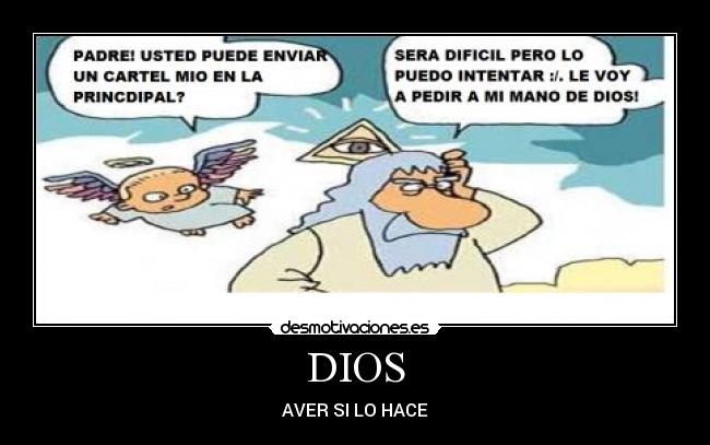 carteles dios sey desmotivaciones