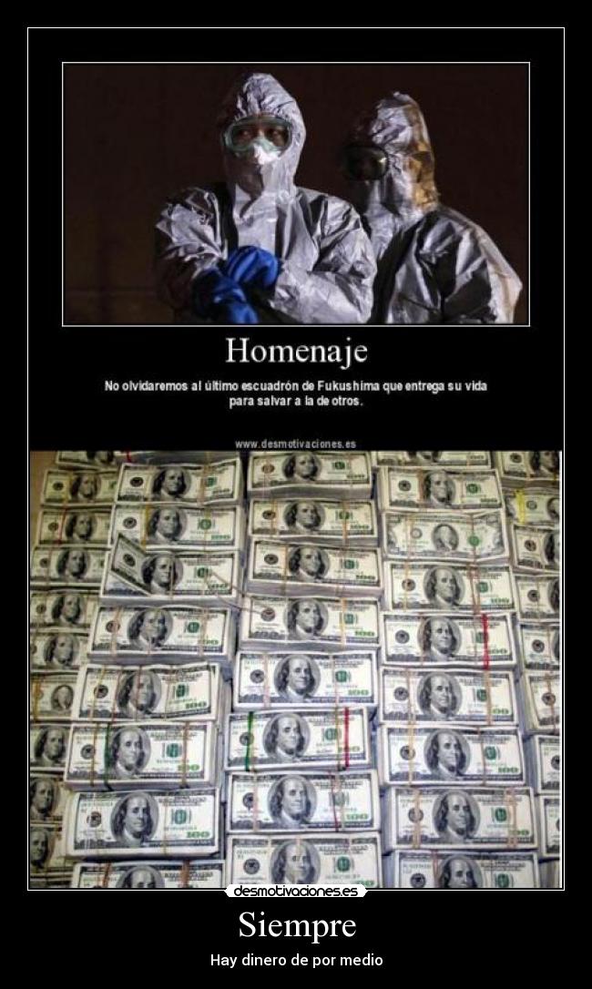 Siempre - Hay dinero de por medio